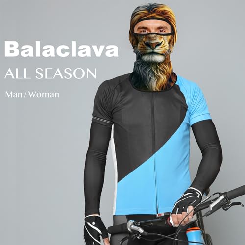 Image of Obacle Balaclava Face Mask Men Women for Sun Protection Motorcycle Fishing Raves