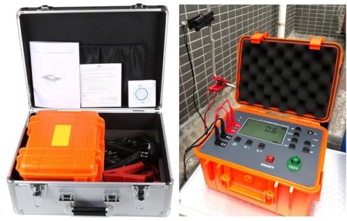 HFBTE Equipotential Bonding Resistance Meter DC Tester 30.00K&Omega; for Measuring The Contact Resistance...