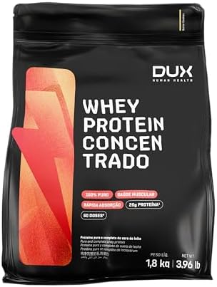 Dux - Whey Protein Concentrado - 1.800g - Butter Cookies