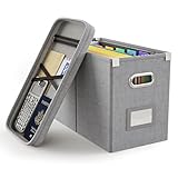 Oterri File Organizer Box with...