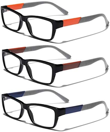 Non-Prescription Classic Rectangular Women Men Fashion Clear Lens Glasses Small to Medium Size Face