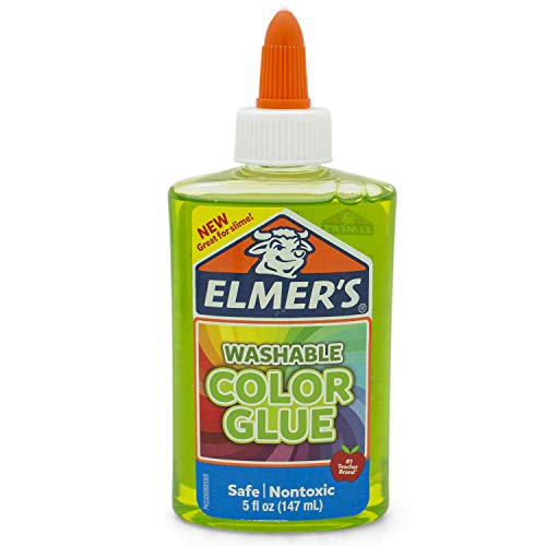 Cola Translucida Verde 147ml Elmers Toyng Verde