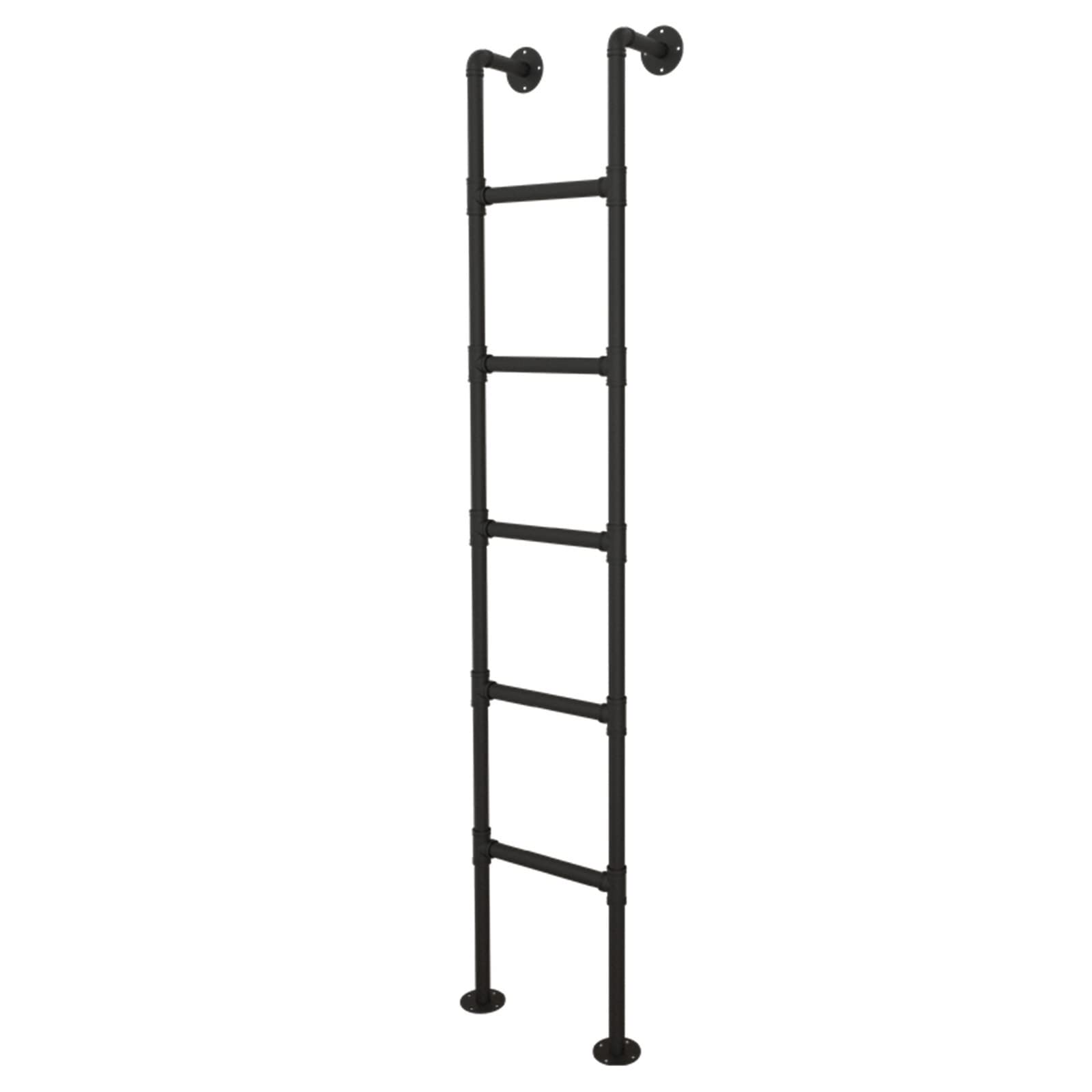 Escalera de metal para literas de dormitorio y acceso cómodo a camas dobles de RV