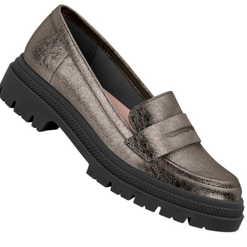 Qual o Melhor Mocassim Feminino de 2025? Melhores Ranking 5 Sapato Mocassim Loafer Moleca 5775.105 Feminino