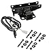 Rugged Ridge 11580.51 Black Receiver Hitch Kit with Wiring Harness for 2007-2018 Jeep Wrangler JK and JKU