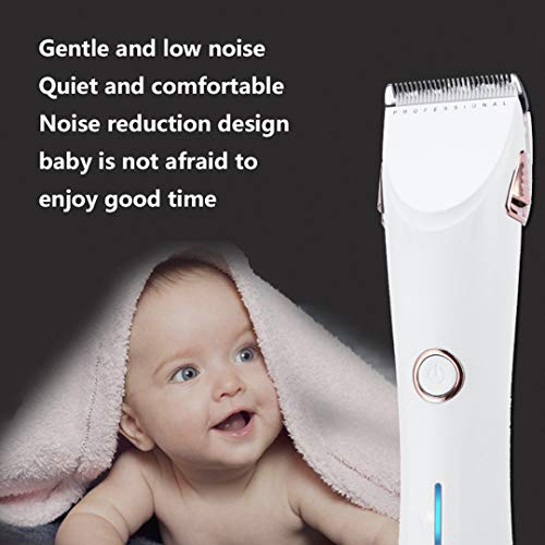 Tondeuse à cheveux électrique 220V lavable avec tête étanche IPX4 - 5