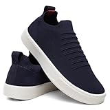 Tênis Masculino Casual Sapatênis Urbano Slip On Iate - Azul-marinho/41