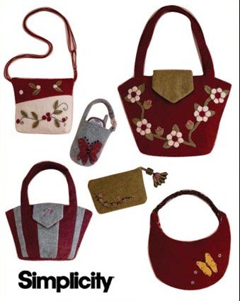 Patron Simplicity 3715 pour sacs à main tendance taille unique