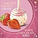 Lindt LINDOR Valentine's Strawberries and Cream White Chocolate Candy Truffles, 5.1 oz. Bag