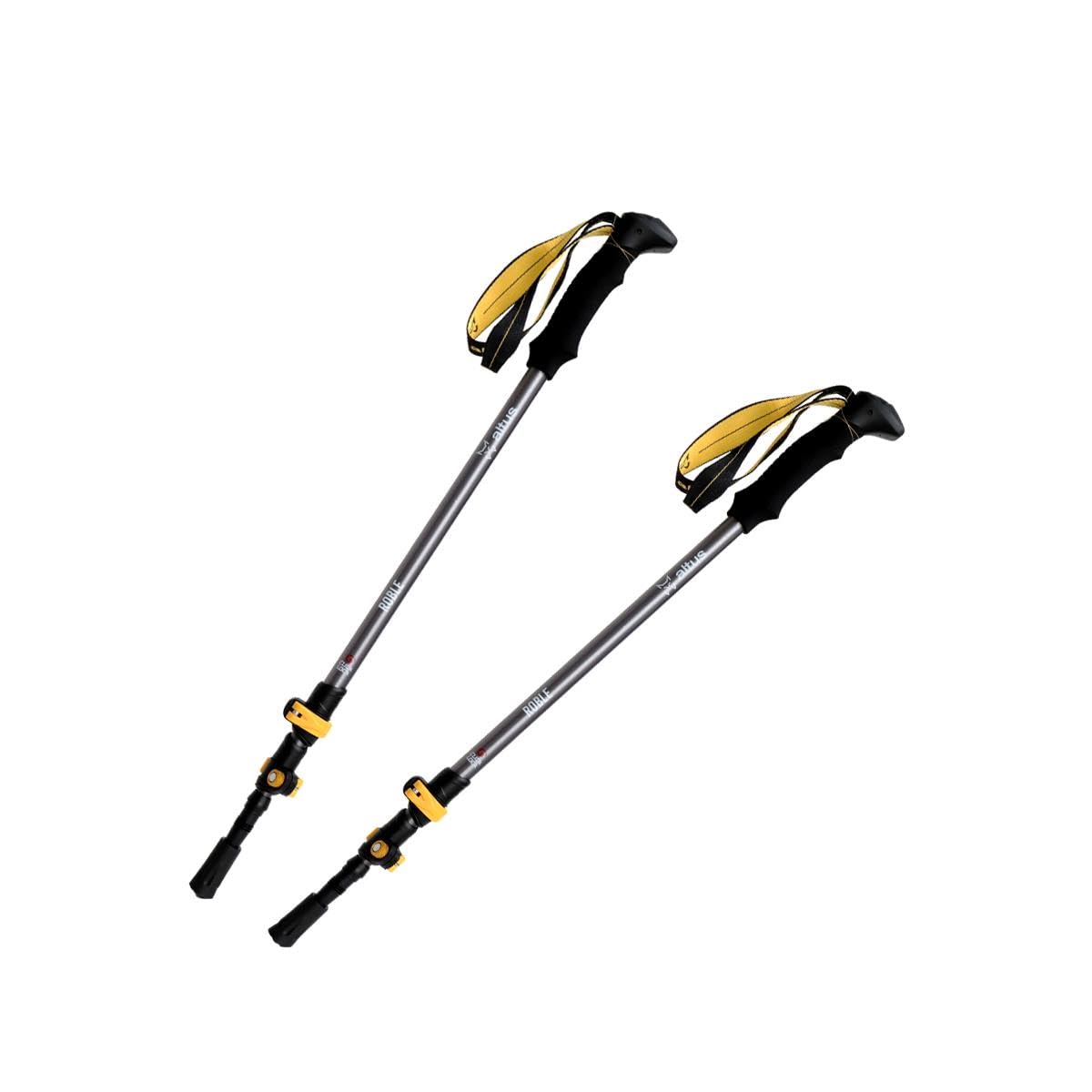Roble K30| Bastones Altus | Bastones de Trekking | Aluminio | Bastones telescópicos | 3 tramos |