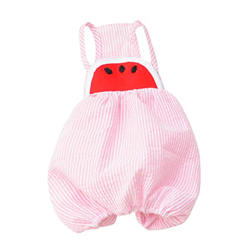 Pantalones disfraz para perros talla M color rosa