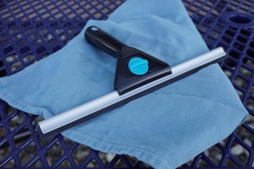 Image of Moerman 14 Inch All Purpose Window Squeegee - Lightweight Durable Plastic Handle -Aluminum Channel with Streak Free Rubber - for Window Cleaning, Showers, and Mirrors