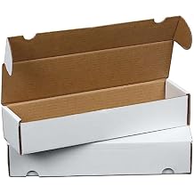 ALLGOOD 10 Storage Boxes LOT 800 Count Ct Sports Cards Trading White Max Pro Shipping