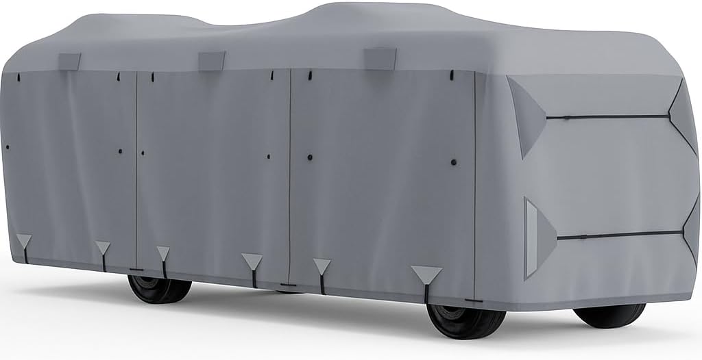 RV Cover for Class A – CoverMaster Waterproof – GoldShield (Fits: 24' to 28')