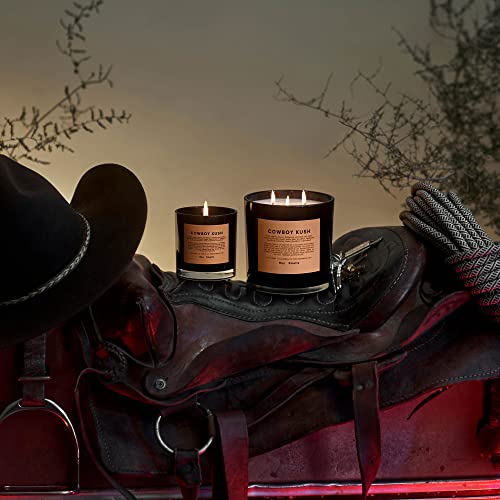 Cowboy Boy Smells Candle | 50 Hour Long Burn | Coconut & Beeswax Blend | Luxury Scented Candles For Home (8.5 Oz) #TOP4