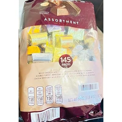 Hershey's Nuggets Chocolate-Assortment 145pcs -52 Oz Bag