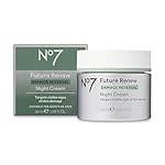 No7 Future Renew Damage Reversal Night Cream - Hydrating Face Moisturizer & Firming Cream to Reverse Visible Signs of Skin Damage - Dermatologist Approved and Suitable for Sensitive Skin (1.69 Fl Oz)