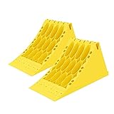 Material: plástico 2 cuñas de freno para camiones, 6500 kg, 6,5 toneladas, DIN 76051-E53