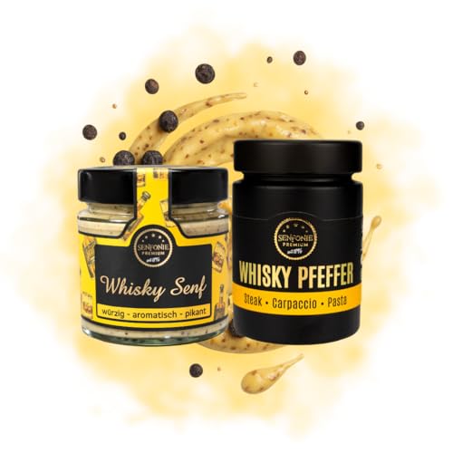 Whisky Set mit Senf & Pfeffer Premium