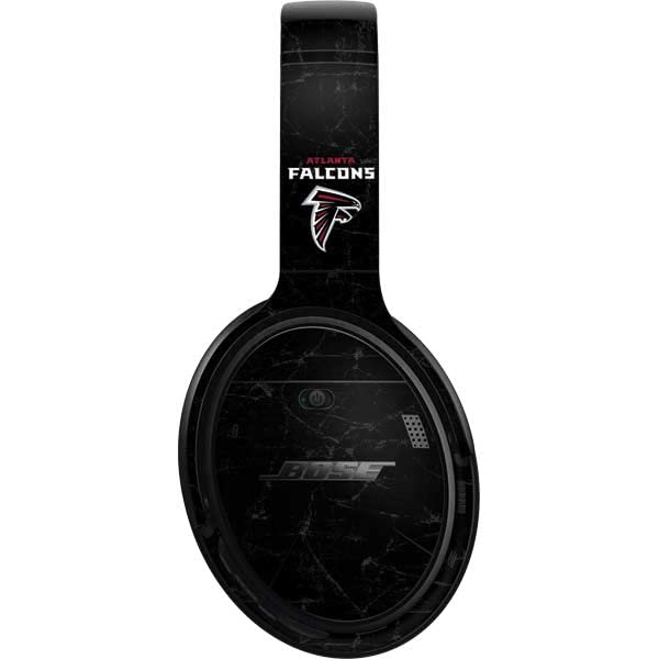Skinit Decal Audio Skin Compatible with Bose QuietComfort 35 II Headphones - Officially Licensed NFL Atlanta Falcons Distressed Design