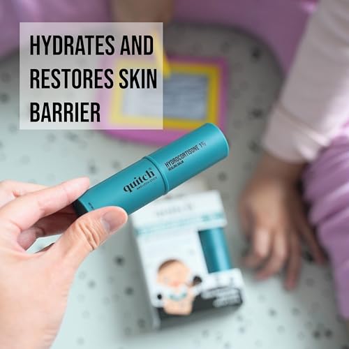 Image of Quitch Hydrocortisone Healing Balm, Kids Eczema Cream, Psoriasis Relief