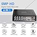 1080P 8CH Surveillance DVR Recorder H.265+ Standalone 6-in-1 CCTV Digital Video Recorder 8 Channel DVR for Security Camera Home Surveillance System, Mobile APP & PC Remote (No Hard Drive)