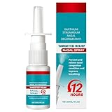 Spray Nasal,Spray Nasal De Rápido 30ml - Pulverizador Portátil Hidratante para Viajes Hombres Mujeres Adultos - Apoyo para el Bienestar Familiar y Personal