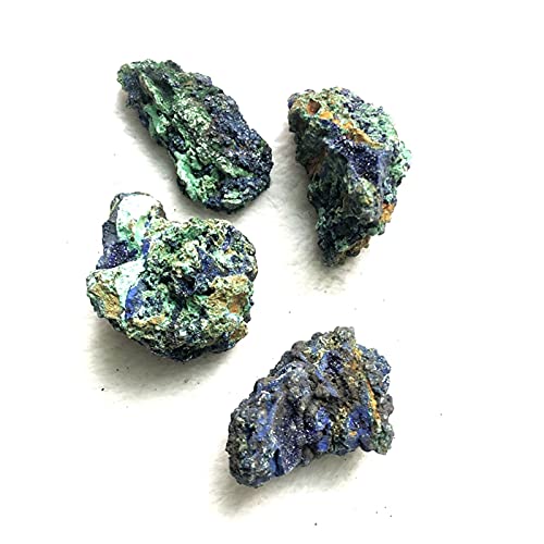 Malachite et azurite naturelle brute de 6cm pour collectionneur - 3
