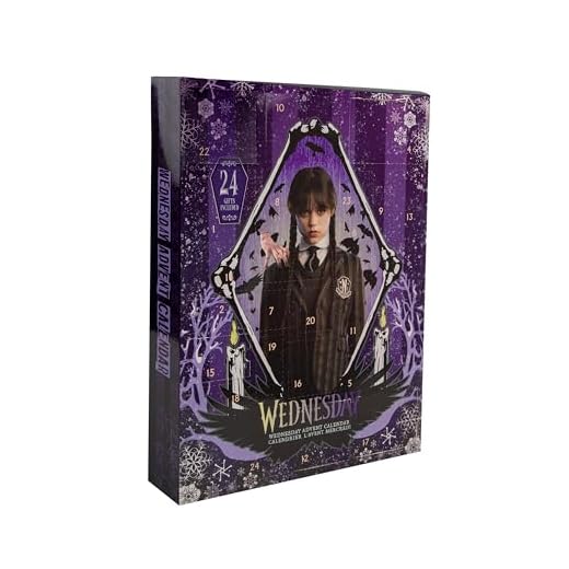 Cinereplicas Wednesday - Merlina Addams Calendario de Adviento 2026 - Official License