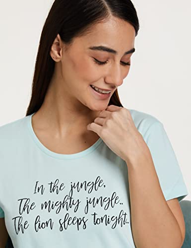 Amazon Brand - Symbol Women's Casual Relaxed Cotton Knee Length Regular Fit Nighty - Image 4