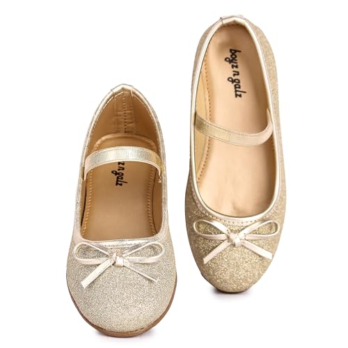 Image of Girl's Stylish Ballerinas, White, 24