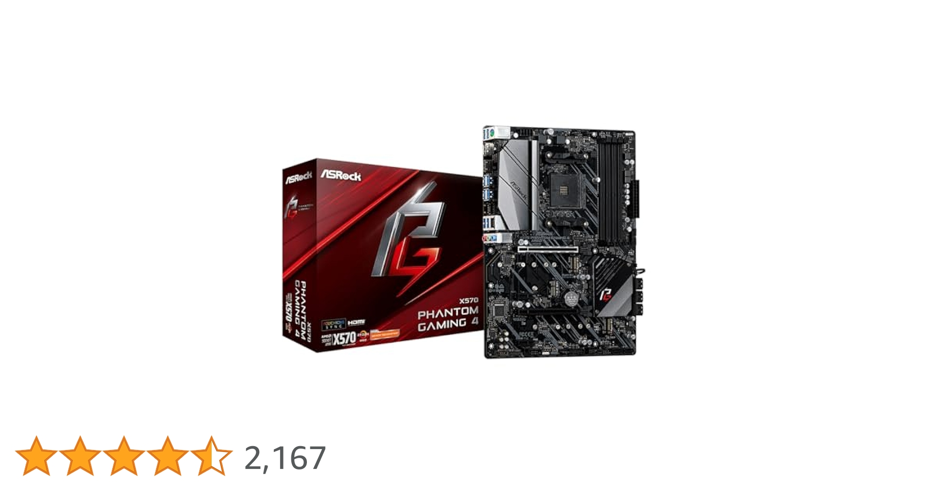 Amazon | ASRock マザーボード X570 Phantom Gaming 4 AMD Ryzen