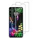 UPONEW for LG G8 ThinQ Tempered Glass Screen Protector - [2 Pack] Tempered Glass Screen Protector Frontier Protective Protector Clear Cover for LG G8 ThinQ