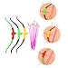 DINHEAROM Family Fun Archery Set Durable Boys and Girls Toys Promote Parent-Child Interaction Great for Outdoor Games Random Color