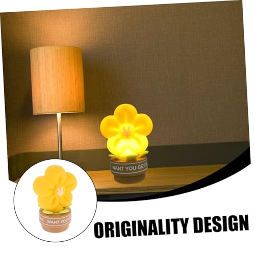 Lámpara de Mesa de Noche de Silicona con Luz de Noche USB miniatura 3