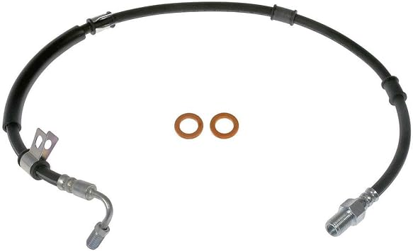 Brake Hose - 1x Front Left Brake Lines, Brake Hose Front Driver Side Brake Hydraulic Hose Fits IC Corporation 1300 FBC 2006-2009 Fits IC Corporation 1652 SC 2003-2007