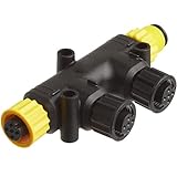 GaiRen NMEA 2000 Dual Tee Connectors, T-Connectors 2K Network for Lowrance Simrad Garmin Dual Device