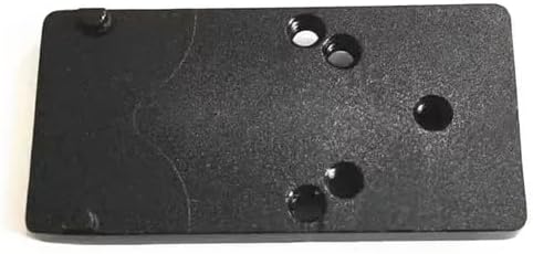 Metal Optic Red Dot Sight Mounting Plate for Ruger SR22 DA/SA Compact 22 LR, Fits Frenzy, SRO RMR Sentry Base