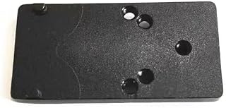 Metal Optic Red Dot Sight Mounting Plate for Ruger SR22 DA/SA Compact 22 LR, Fits Frenzy, SRO RMR Sentry Base