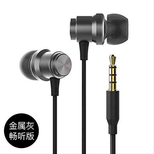 Casque câblé écouteurs intra-auriculaires pour téléphone et ordinateur basse musique élevée