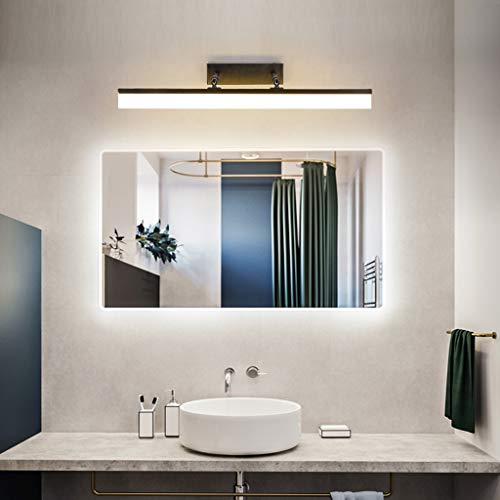 Applique de salle de bains moderne en verre et métal led - 8