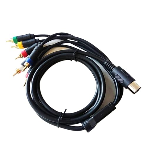 Câble vidéo composite RCA pour MD1 compatible Dreamcast Saturn et adaptateur BNC