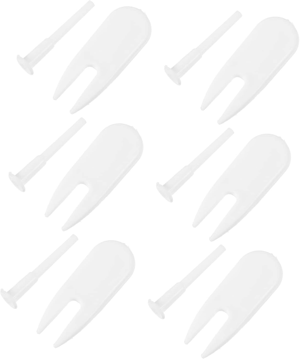 6Sets Exercise Ball Plug Replacement Kit with Stopper Remover for Yoga Balls Durable Easy to Install Portable for Exercise Ball