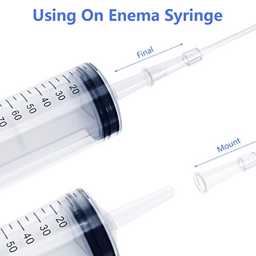 Nuanchu White Pvc Replacement Tube Supplies Colon Tubes Kit Clear Replacements Hose With Flexible Rounded End For Smooth Insert Catheters For Women Men Fr12 (30 Pieces) #TOP4