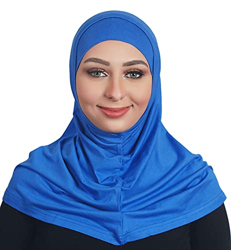 AL AMIRA Two Pieces Hijab (Roya Blue)