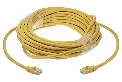 Cable de red Ethernet Cat 5E UTP 12.19 m Amarillo miniatura 1