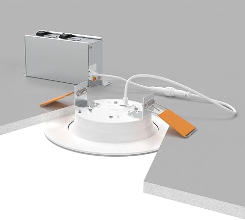 Miniatura 7 de HALO Luz de techo empotrable LED de 6" sin lata con luz nocturna, 1000 lúmenes, CCT seleccionable 2700K, 3000K, 3500K, 4000K, 5000K