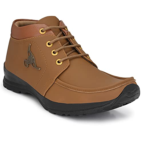 Image of Men's Casual Boots for Men Stylish, Durable & Comfortable Everyday Footwear for Travel, Work, or Outings, Ideal for All-Season Casual Use