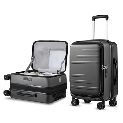 Does all luggage have zippers LUGGEX Expandable Hard Shell Carry-On
