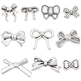 Matériau d‘alliage haut de gamme : fabriqués avec un matériau d‘alliage haut de gamme, ces perles anciennes en argent offrent une surface lisse et une finition éblouissante, robustes et fortes, difficiles à déformer ou à casser, durables, adaptées à une utilisation à long terme.